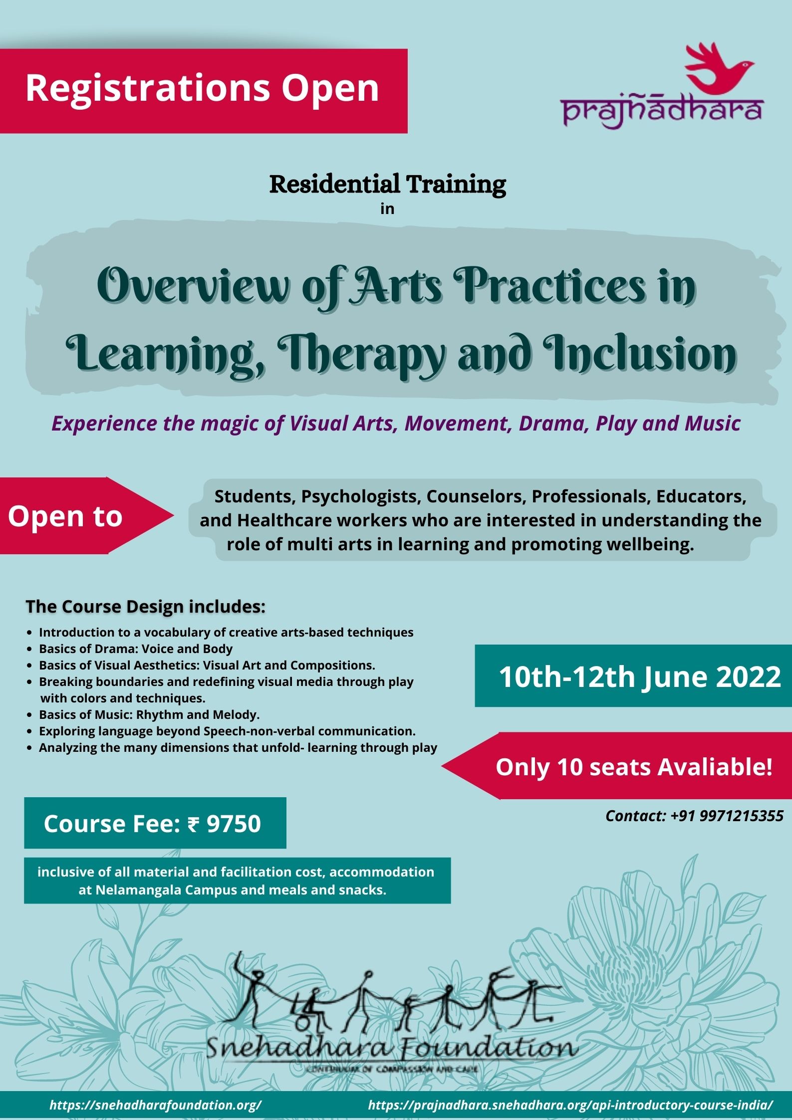Arts Practices Short term training